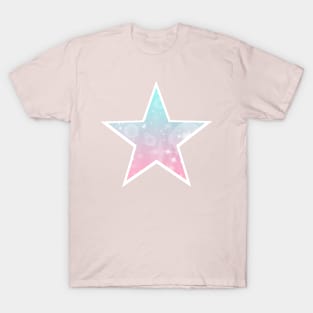 Kawaii Magical Cotton Candy Star T-Shirt